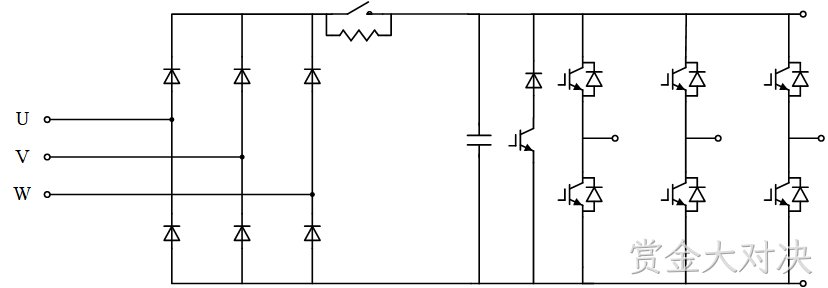 通用变频器拓扑结构